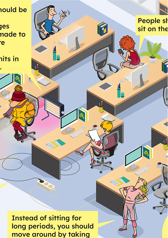 ISOMETRIC PANORAMIC VECTOR ILLUSTRATION