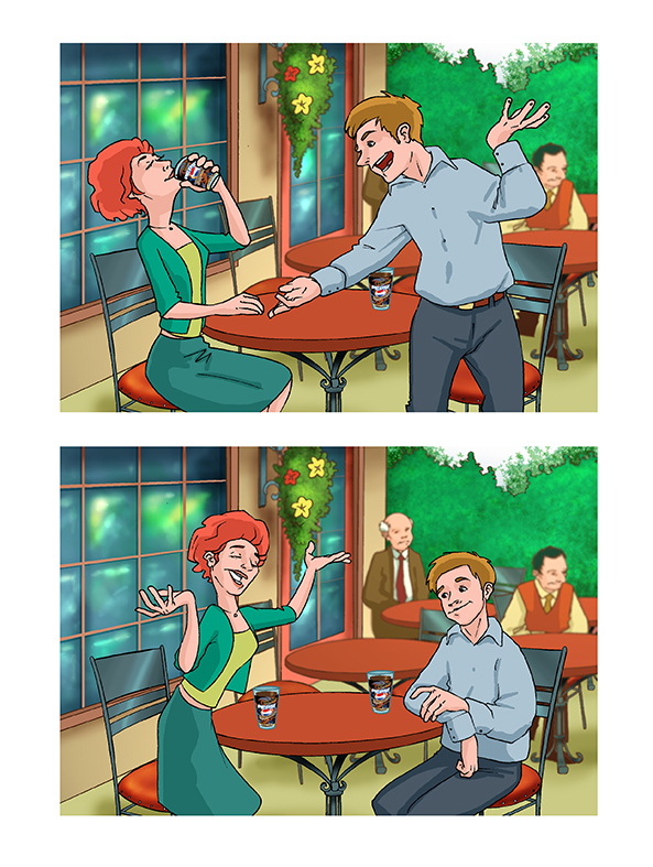 STORYBOARD, PEPSI CAPPUCCINO